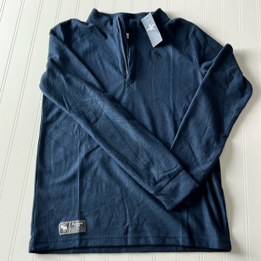 Abercrombie Boys Cozy 1/4 Zip Long Sleeve